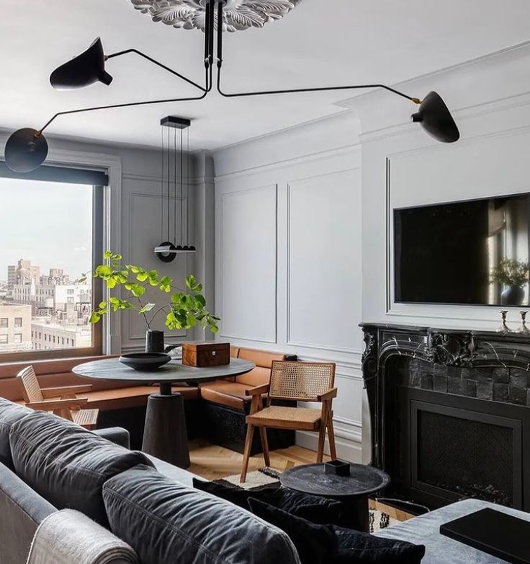 Courant products in living room