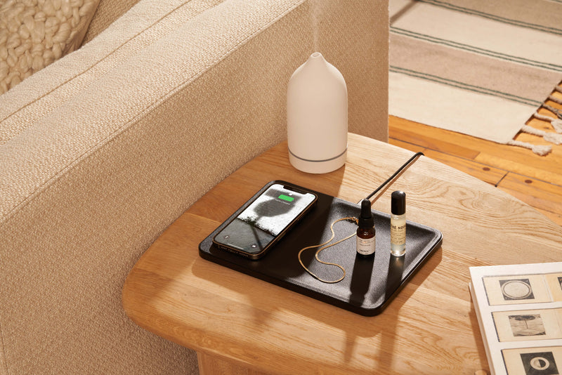 Courant Catch:3 Classics Wireless Charging Tray - Black